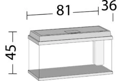 Juwel Primo 110 Schwarz Aquarium-Set -Heimtierbedarf 13j25370 Juwel Primo 110 schwarz 3