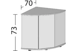 Juwel Schrank SBX Trigon 190 Helles Holz -Heimtierbedarf 13j50418 Juwel Schrank SBX Trigon helles Holz 3