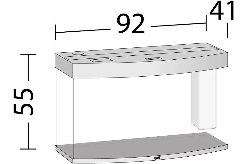 Juwel Vision 180 LED Weiß Aquarium-Set 5 Juwel Vision 180 LED Weiß Aquarium-Set – Bild 3