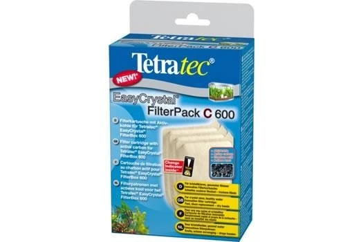 Tetra EasyCrystal Filter Pack C600 Mit Aktivkohle 3 Tetra EasyCrystal Filter Pack C600 Mit Aktivkohle