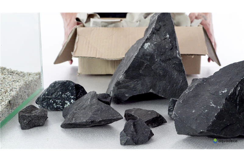 Aquadeco Schwarzer Felsen Dekoset Für 120 Cm Aquarium 4 Aquadeco Schwarzer Felsen Dekoset Für 120 Cm Aquarium – Bild 2