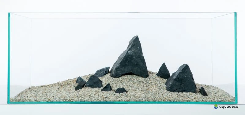 Aquadeco Schwarzer Felsen Dekoset Für 120 Cm Aquarium 3 Aquadeco Schwarzer Felsen Dekoset Für 120 Cm Aquarium