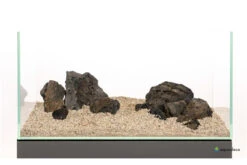Aquadeco Premium-Lava Dekoset Für 100 Cm Aquarium -Heimtierbedarf Aquadeco schwarze Premium Lava Dekoset 2