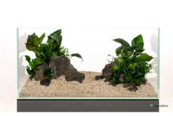 Aquadeco Premium-Lava Dekoset Für 80 Cm Aquarium -Heimtierbedarf Aquadeco schwarze Premium Lava Dekoset 3 2