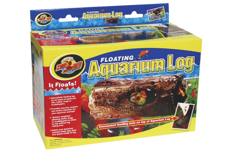 Zoomed Floating Aquarium Log MED 3 Zoomed Floating Aquarium Log MED