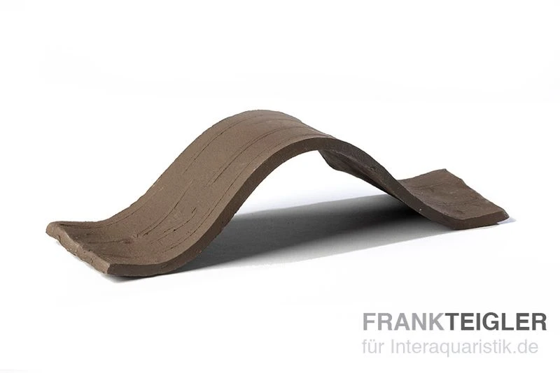 Aquariumkeramik Pflanzenbrücke Maxi Schwarz 3 Aquariumkeramik Pflanzenbrücke Maxi Schwarz