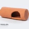Aquariumkeramik Seiteneingangshöhle Wels 16 Cm Terrakotta -Heimtierbedarf SE3 terrakotta