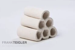 Aquariumkeramik Röhrenturm Modell B Weiß