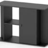 Aquatlantis Style LED 100x40 Schwarz Schrank -Heimtierbedarf Style LED 100x40 schwarz Schrank