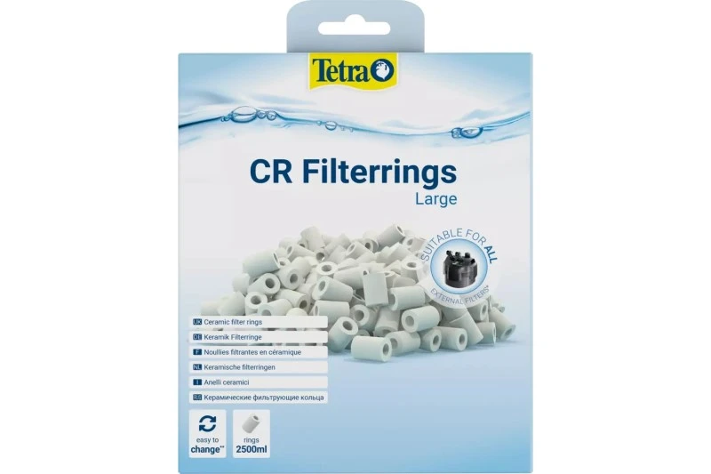 Tetra Keramik Filterringe CR Large, 2,5 Liter 3 Tetra Keramik Filterringe CR Large, 2,5 Liter
