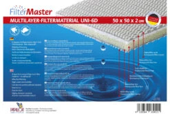 Papillon Filtermatte UNI-6D, 1 Stück 8 Papillon Filtermatte UNI-6D, 1 Stück -Heimtierbedarf papillon 74p03451 filtermatte uni 6d 4
